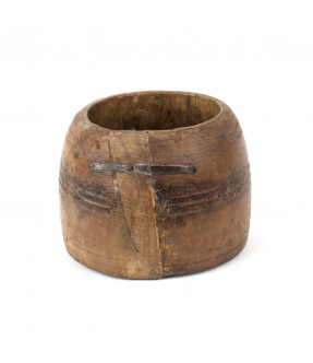 Wooden grain pot
