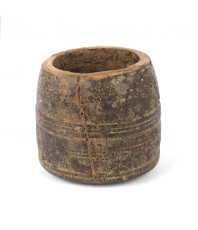 Wooden grain pot