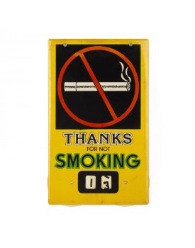 Plaque no smoking