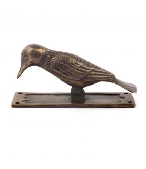 Brass bird knocker