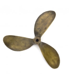 Bronze ship propeller