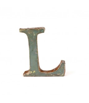 Iron letter L