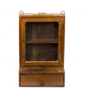 old showcase - teak wood - 14