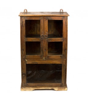 old showcase - teak wood - 17