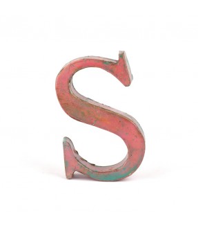 Iron letter S