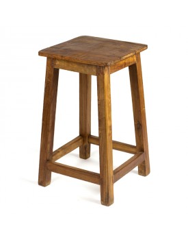 Tabouret en Teck