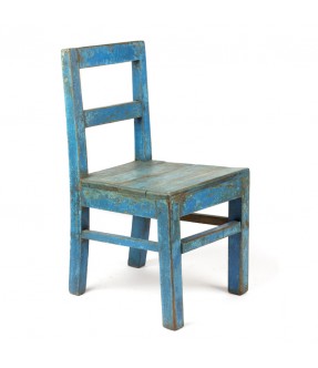 Chaise bleue pm