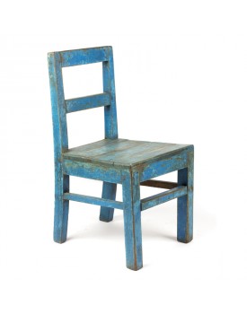 Chaise bleue pm