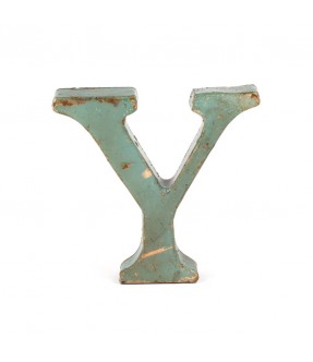 Iron letter Y