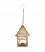 Bougeoir cage en laiton