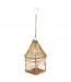 Bougeoir cage en laiton
